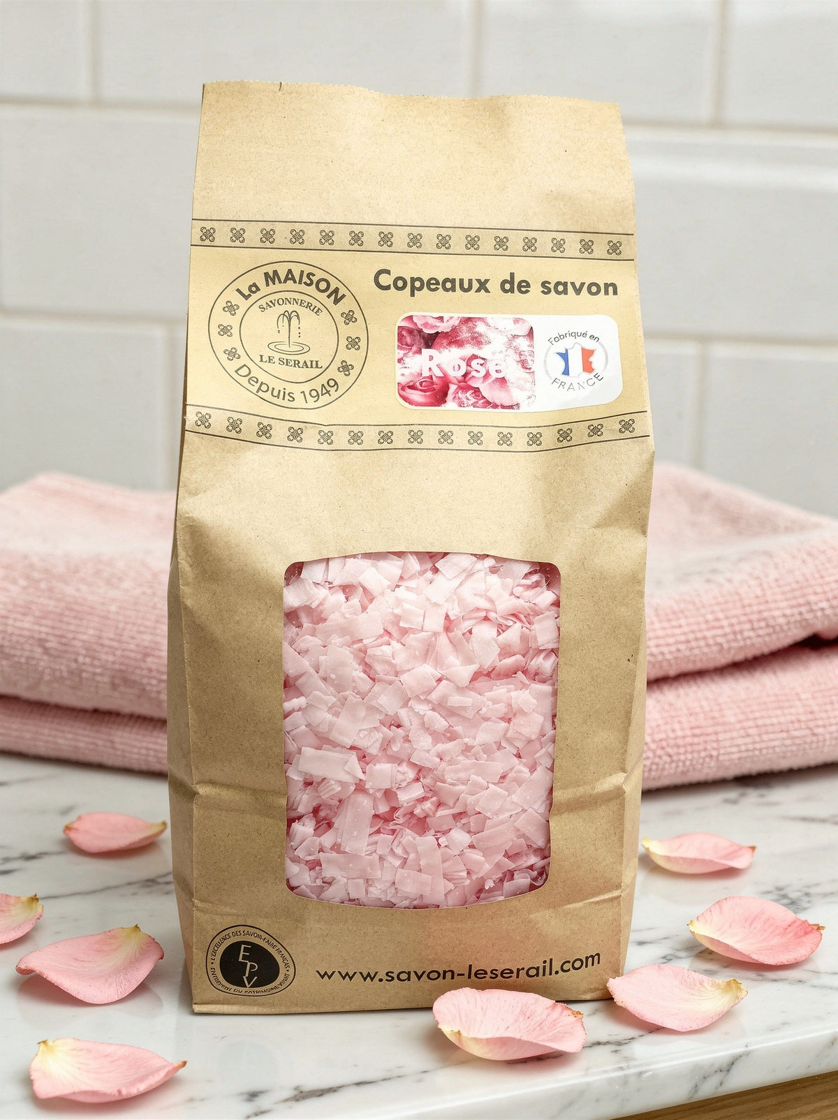 Copeaux de Savon de Marseille — Rose