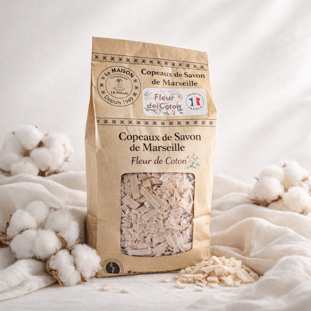Copeaux de Savon de Marseille — Fleur de Coton