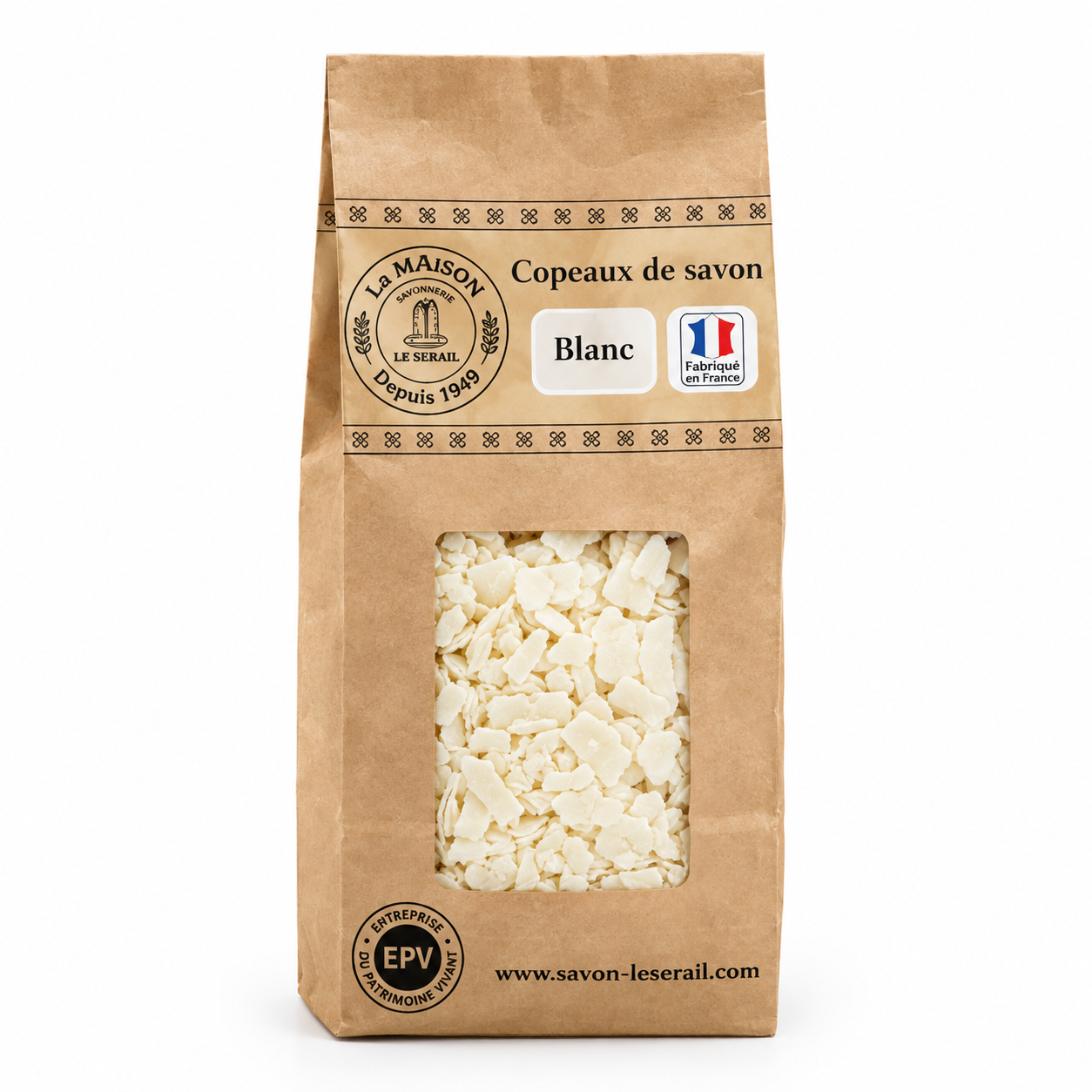 Copeaux de savon de Marseille Naturel – 1 kg – Copeaux de Marseille