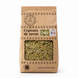 Copeaux de savon de Marseille Olive – 1 kg – Copeaux de Marseille